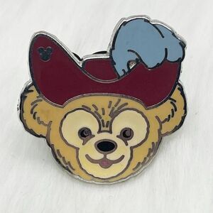 🔮 5/$25 Disney Duffy the Bear Peter Pan Captain‎ Hook Pin